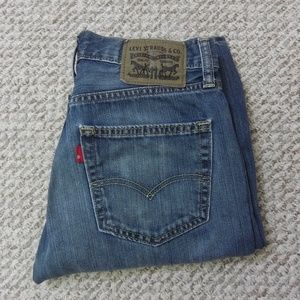 Levi Strauss Mens Jeans W30 L32 med Stone Wash 501